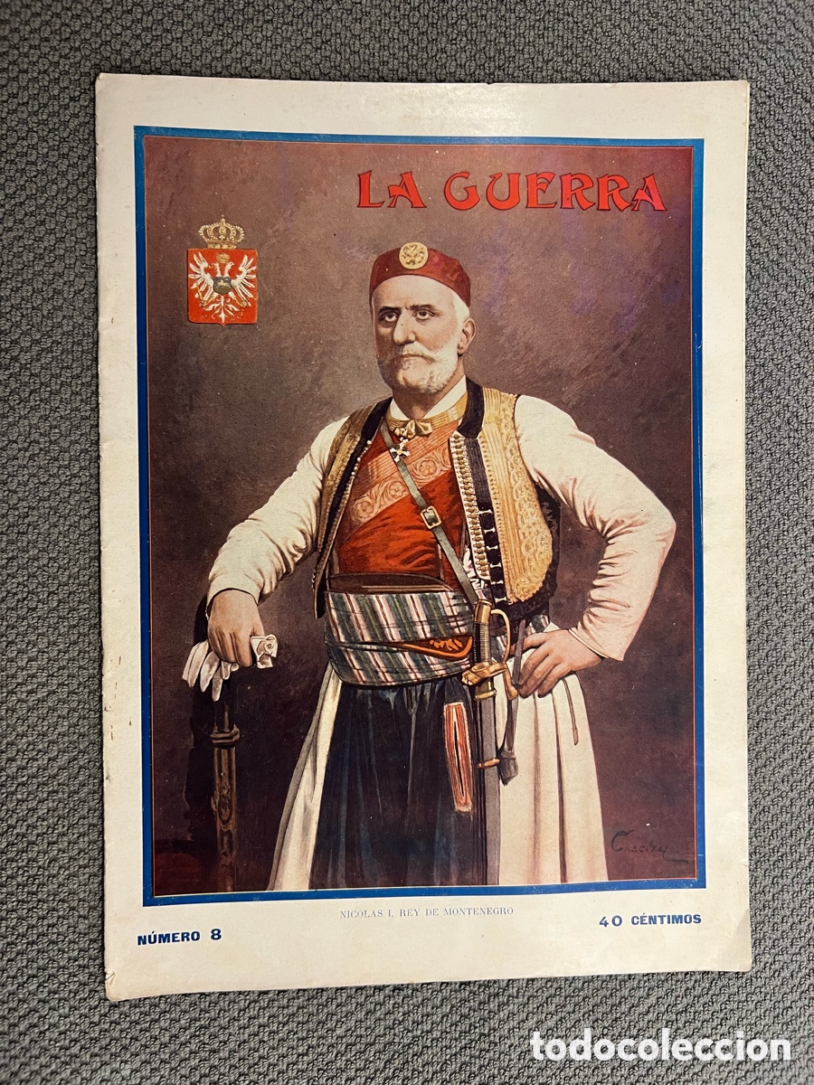 Coleccionismo de Revistas y Peri&oacute;dicos: LA GUERRA ILUSTRADA. Director Augusto Riera No.8 (1a. Guerra Mundial) Miguel Segu&iacute;. Editores