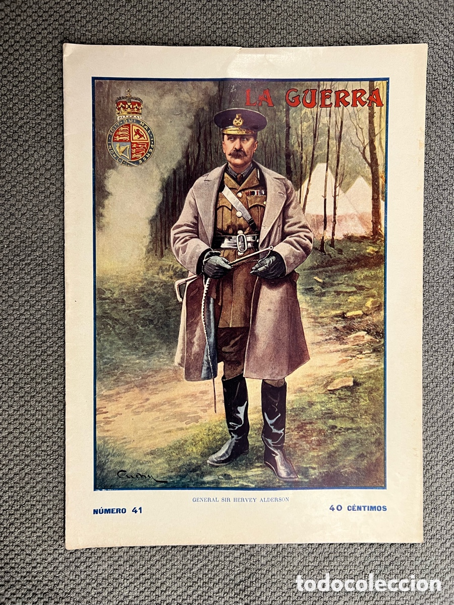 Coleccionismo de Revistas y Peri&oacute;dicos: LA GUERRA ILUSTRADA. Director Augusto Riera No.41 (1a. Guerra Mundial) Miguel Segu&iacute;. Editores