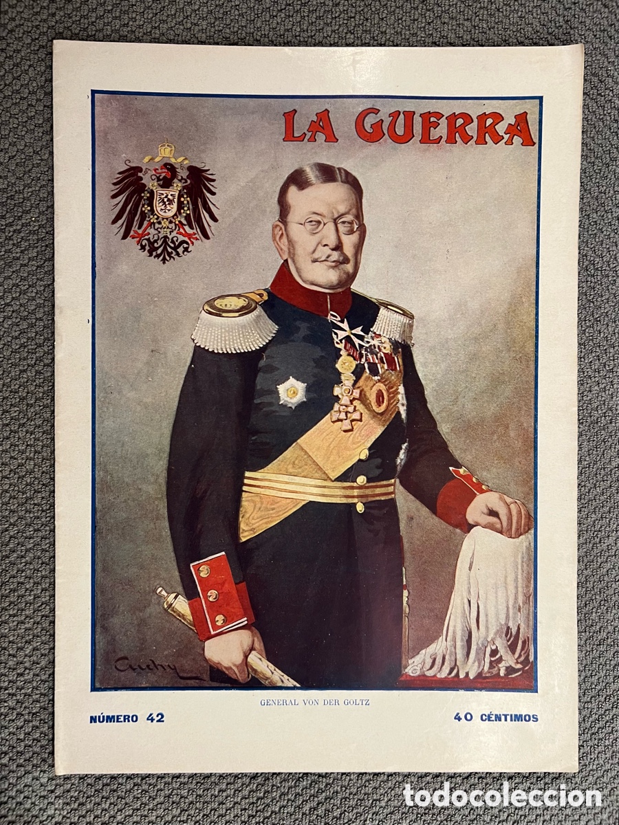 Coleccionismo de Revistas y Peri&oacute;dicos: LA GUERRA ILUSTRADA. Director Augusto Riera No.42 (1a. Guerra Mundial) Miguel Segu&iacute;. Editores