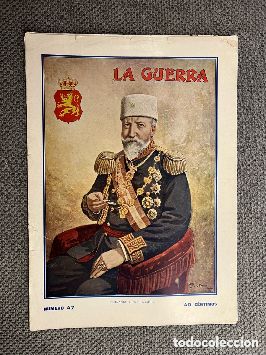Coleccionismo de Revistas y Peri&oacute;dicos: LA GUERRA ILUSTRADA. Director Augusto Riera No.47 (1a. Guerra Mundial) Miguel Segu&iacute;. Editores