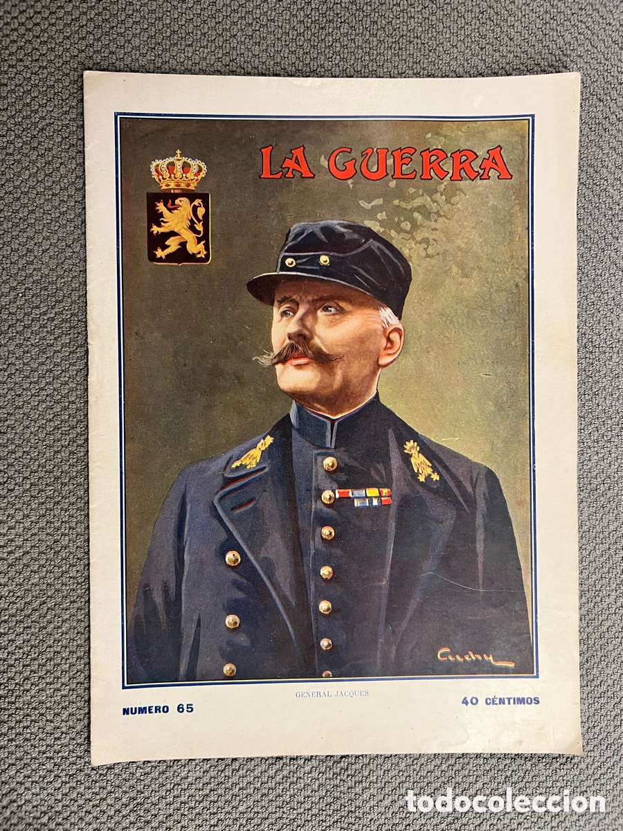 Coleccionismo de Revistas y Peri&oacute;dicos: LA GUERRA ILUSTRADA. Director Augusto Riera No.65 (1a. Guerra Mundial) Miguel Segu&iacute;. Editores