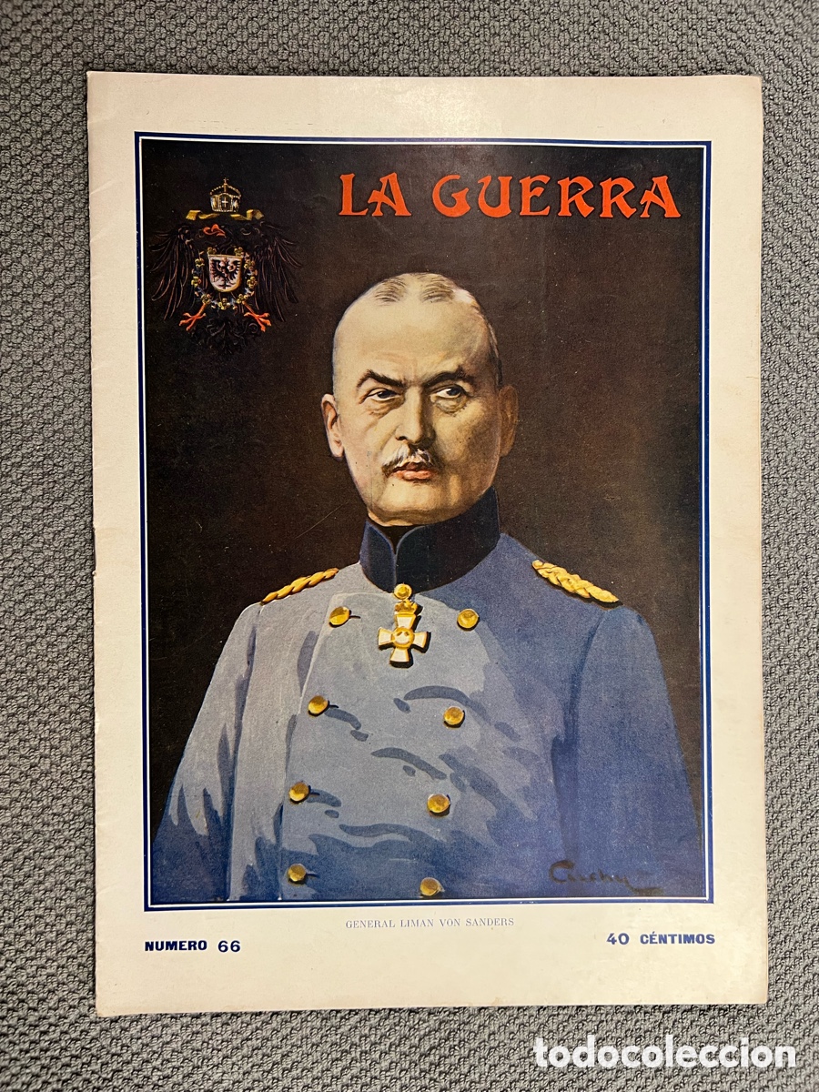 Colecionismo de Revistas e Jornais: LA GUERRA ILUSTRADA. Director Augusto Riera No.66 (1a. Guerra Mundial) Miguel Segu&iacute;. Editores