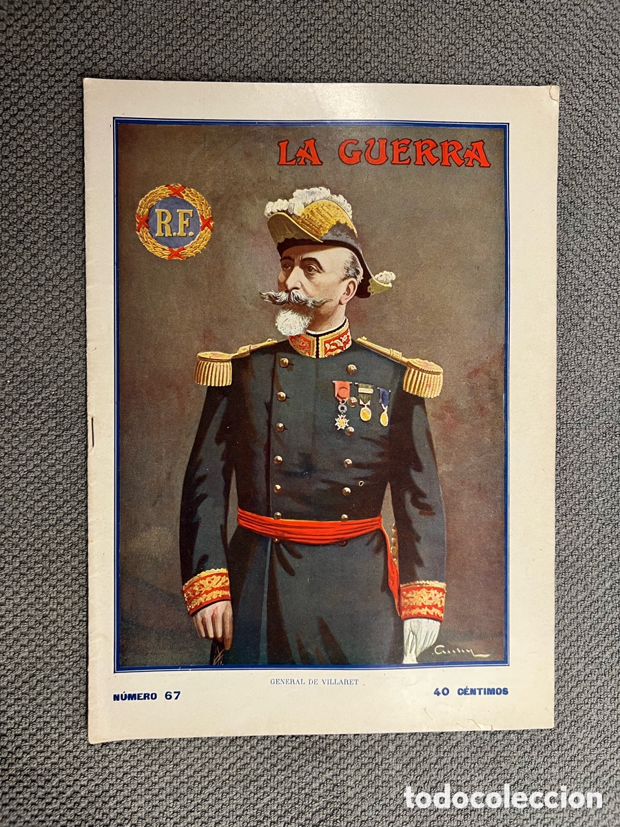 Coleccionismo de Revistas y Peri&oacute;dicos: LA GUERRA ILUSTRADA. Director Augusto Riera No.67 (1a. Guerra Mundial) Miguel Segu&iacute;. Editores