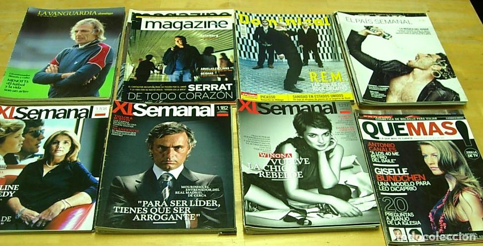 Coleccionismo de Revistas y Peri&oacute;dicos: Lote 46 Revistas Dominicales y Suplementos 1983-2012 El Pa&iacute;s Semanal XL Semanal La Vanguardia etc