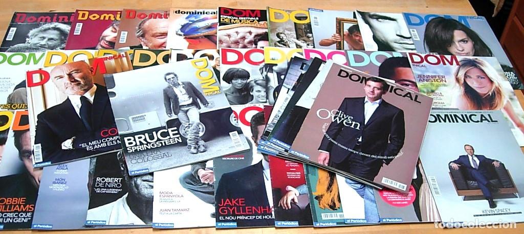 Coleccionismo de Revistas y Peri&oacute;dicos: Lote de 38 Revistas y Suplementos Dominicales en Catal&aacute;n 2002-2016 Muy Buen estado Completas