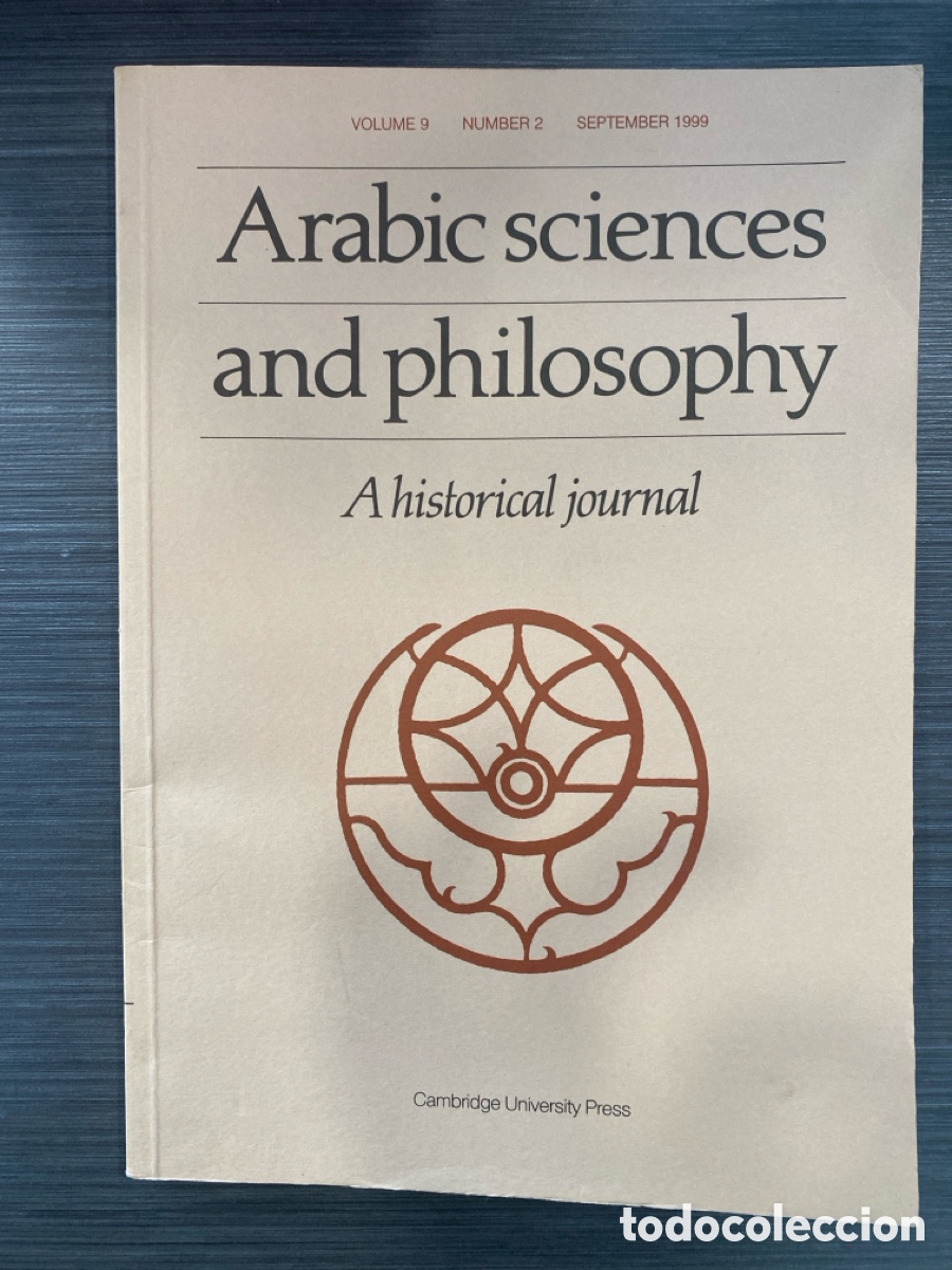 Sammeln von Zeitschriften und Zeitungen: Arabic Sciences and Philosophy: A Historical Journal (Vol. 9, n&ordm; 2)/1999/Cambridge University Press