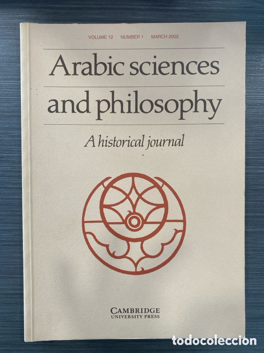 Sammeln von Zeitschriften und Zeitungen: Arabic Sciences and Philosophy: A Historical Journal (Vol. 13, n&ordm; 2)/2003/Cambridge University Press