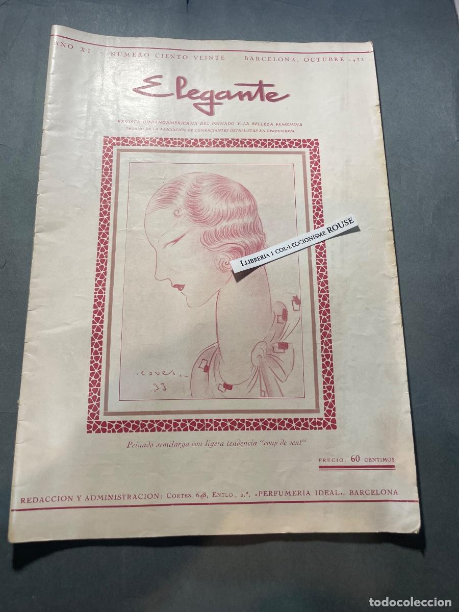 Coleccionismo de Revistas y Peri&oacute;dicos: ANTIGUA PUBLICACI&Oacute;N - ELEGANTE - 1933 REVISTA HISPANOAMERICANA DEL PEINADO Y LA BELLEZA FEMENINA &Oacute;RG