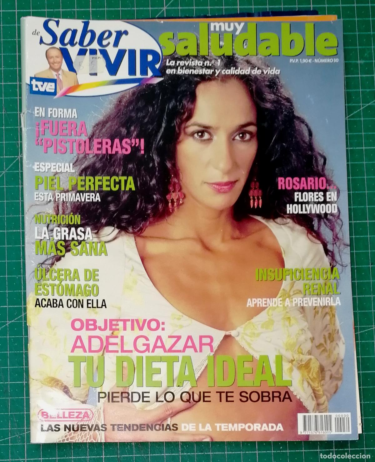 Coleccionismo de Revistas y Peri&oacute;dicos: MUY SALUDABLE de Saber Vivir. N&ordm; 30 / Dir.: Manuel Torreiglesias. - Ediprem Comunicaci&oacute;n, D.L. 2000