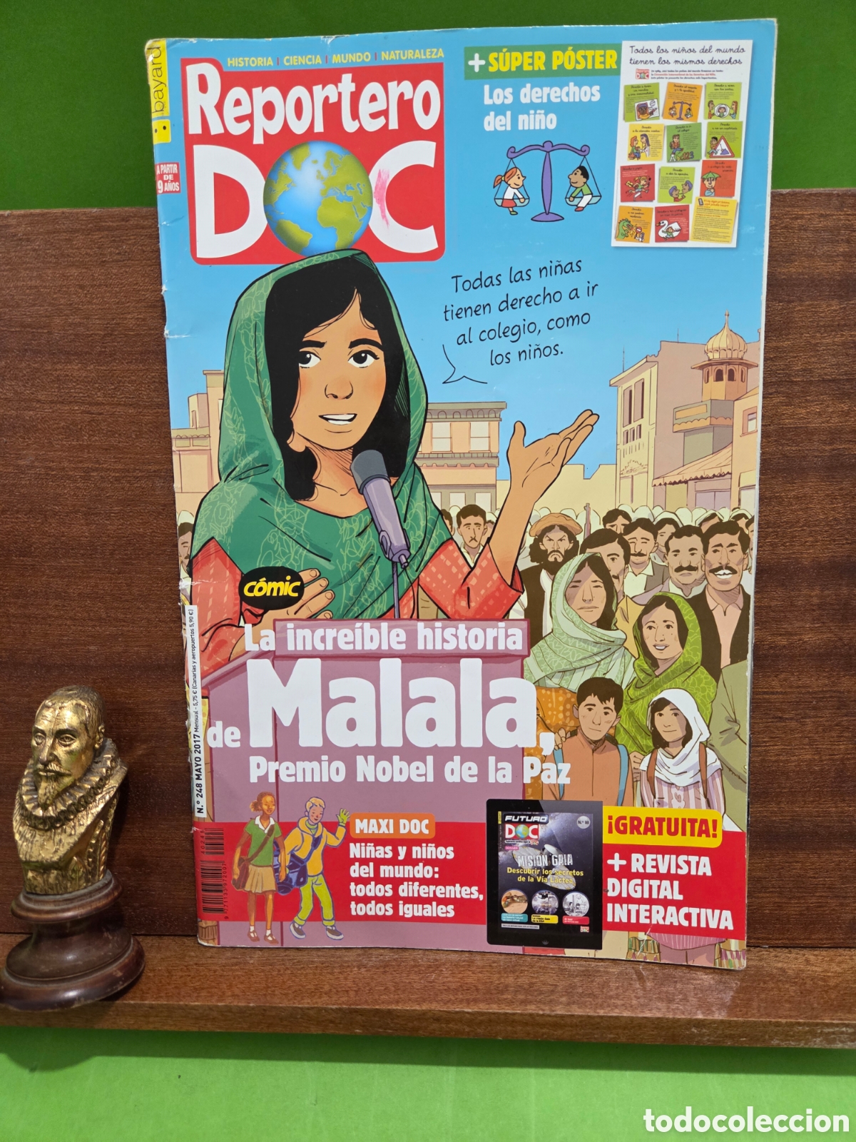 Coleccionismo de Revistas y Peri&oacute;dicos: REVISTA.. &rdquo;&rdquo;REPORTERO DOC&rdquo;&rdquo;...N&Uacute;MERO 248...MAYO DE 2017...POSTER &rdquo;&rdquo;LOS DERECHOS DEL NI&Ntilde;O..