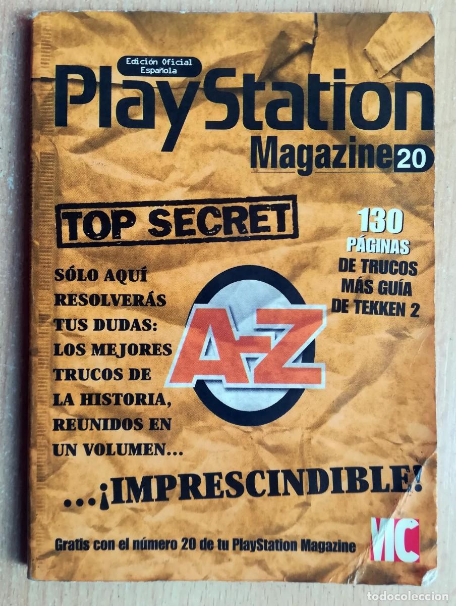 Coleccionismo de Revistas y Peri&oacute;dicos: Playstation Magazine N&ordm; 20 Top Secret. Con gu&iacute;a completa Tekken 2.