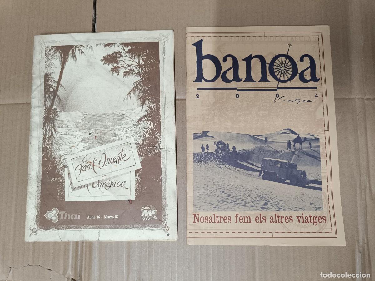 Collection Magazines and Newspapers: LOTE DE 2 ANTIGUOS PROGRAMAS, REVISTAS THAI, BANOA, AGENCIAS DE VIAJES DE AVENTURA -P24