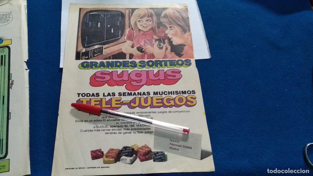 Coleccionismo de Revistas y Peri&oacute;dicos: Anuncio - Publicidad de Revista HOJA - CARAMELOS SUGUS DE SUCHARD - 1980