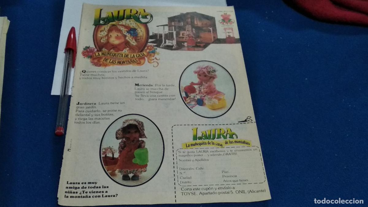 Coleccionismo de Revistas y Peri&oacute;dicos: Anuncio - Publicidad de Revista HOJA - LAURA DE TOYSE - 1980
