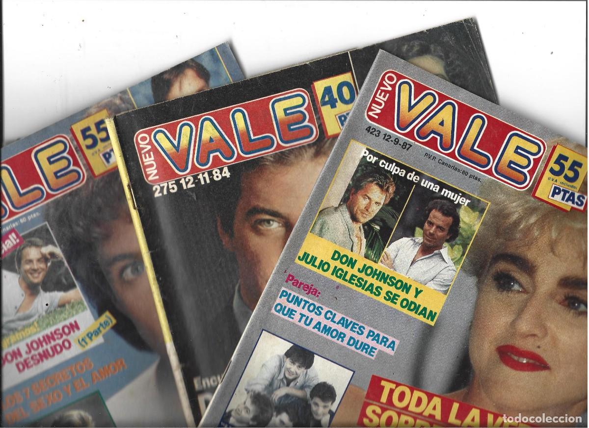 Collection Magazines and Newspapers: REVISTA VALE (4) AGOSTE DE 1985, NOVIEMBRE DEL84,NOVIEMBRE DEL87Y AGOSTO DEL87