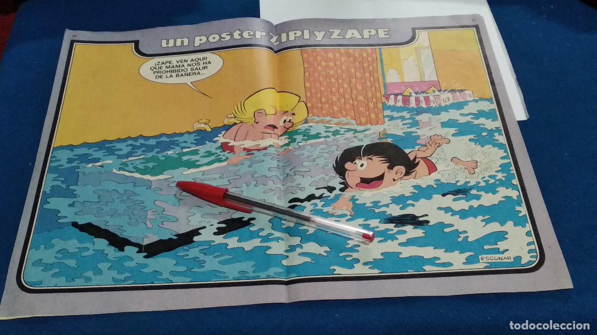 Coleccionismo de Revistas y Peri&oacute;dicos: P&Oacute;STER de Revista 2 HOJAS - ZIPI Y ZAPE DE ESCOBAR - 1980