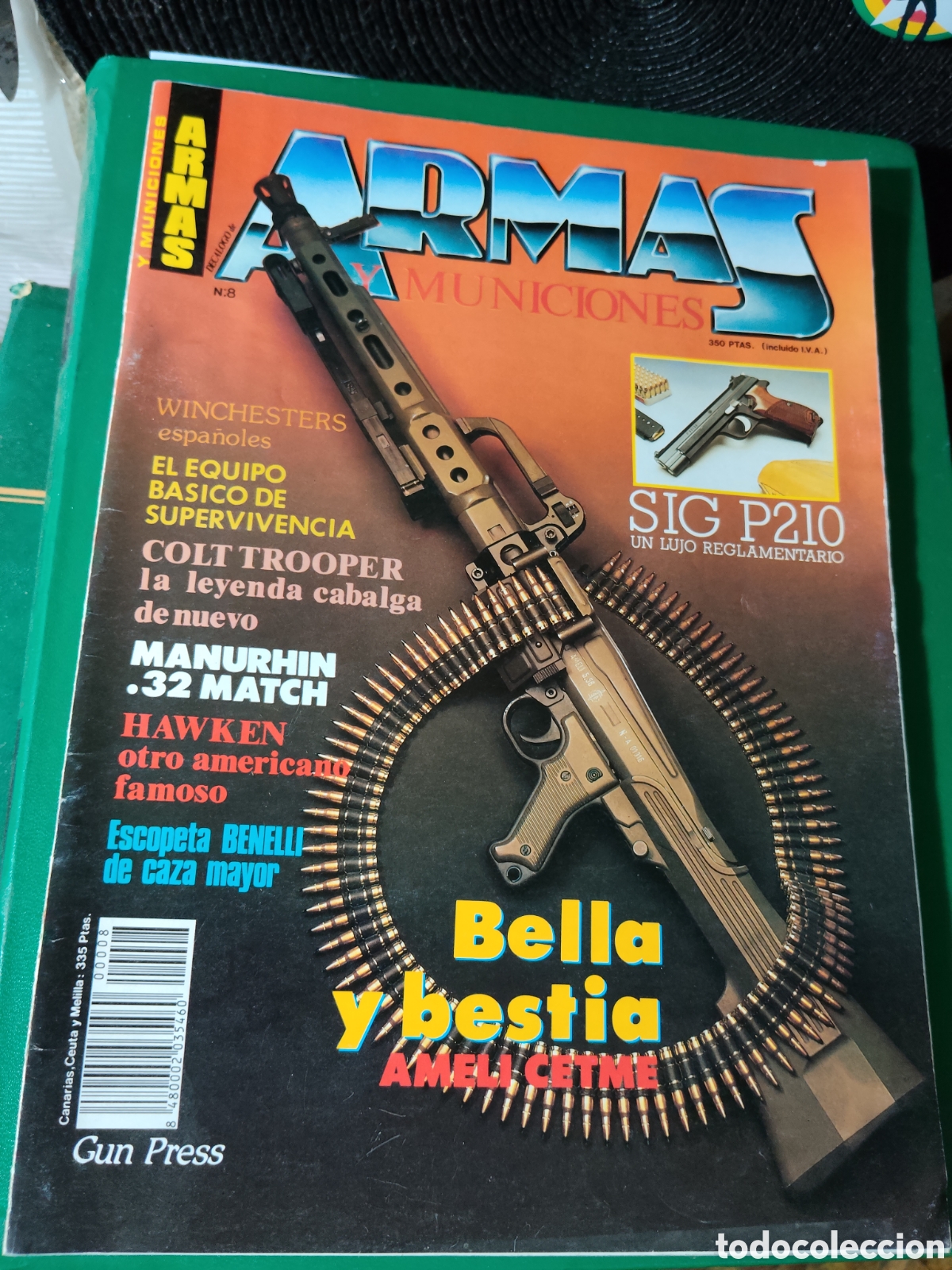 Coleccionismo de Revistas y Peri&oacute;dicos: REVISTA ARMAS Y MUNICIONES N&deg;8 ameli cetme