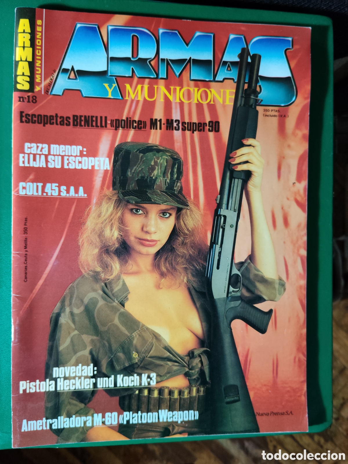 Sammeln von Zeitschriften und Zeitungen: ARMAS Y MUNICIONES N&deg;18
