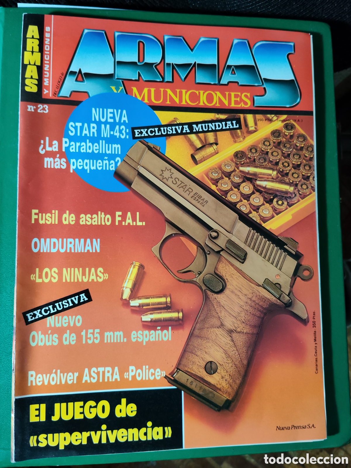 Coleccionismo de Revistas y Peri&oacute;dicos: ARMAS Y MUNICIONES N&deg;23