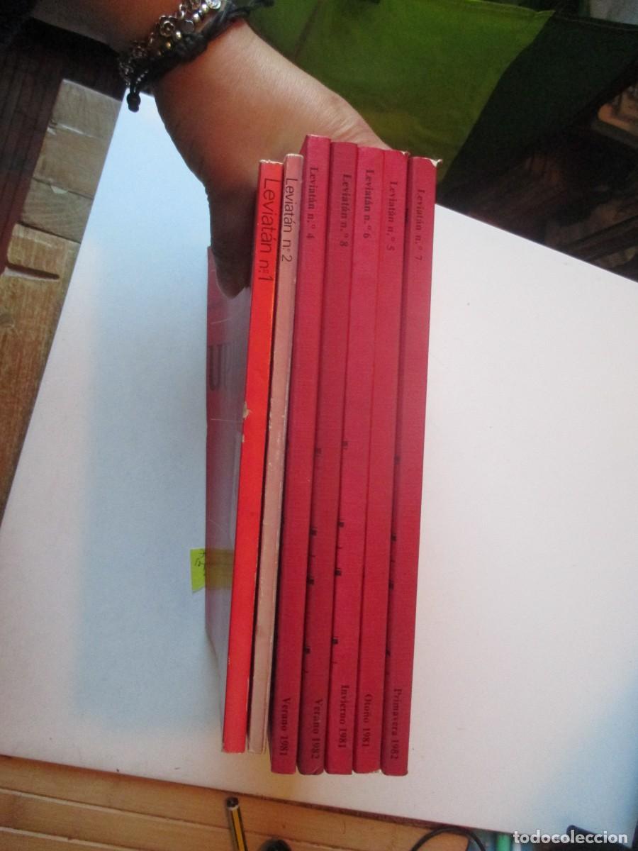 Collection Magazines and Newspapers: Leviat&aacute;n Revista de pensamiento socialista (7 tomos) W39975