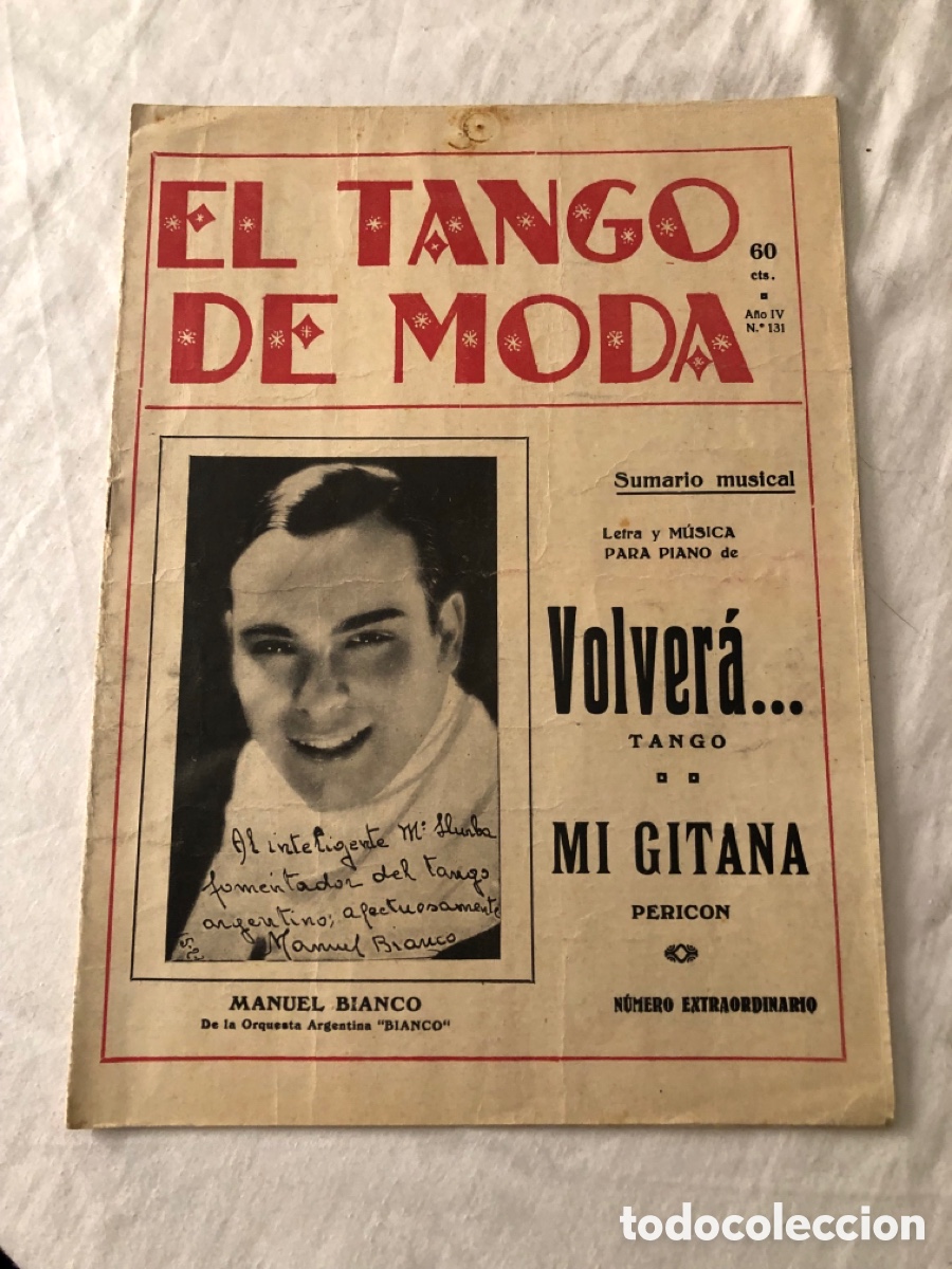 Coleccionismo de Revistas y Peri&oacute;dicos: Lote de varias publicaciones hist&oacute;ricas de la &eacute;poca de Oro del Tango y viol&iacute;n en Espa&ntilde;a