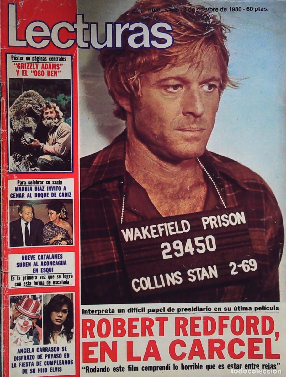 Coleccionismo de Revistas y Peri&oacute;dicos: recorte portada robert redford marujita diaz angela carrasco oso grizzly adams ben