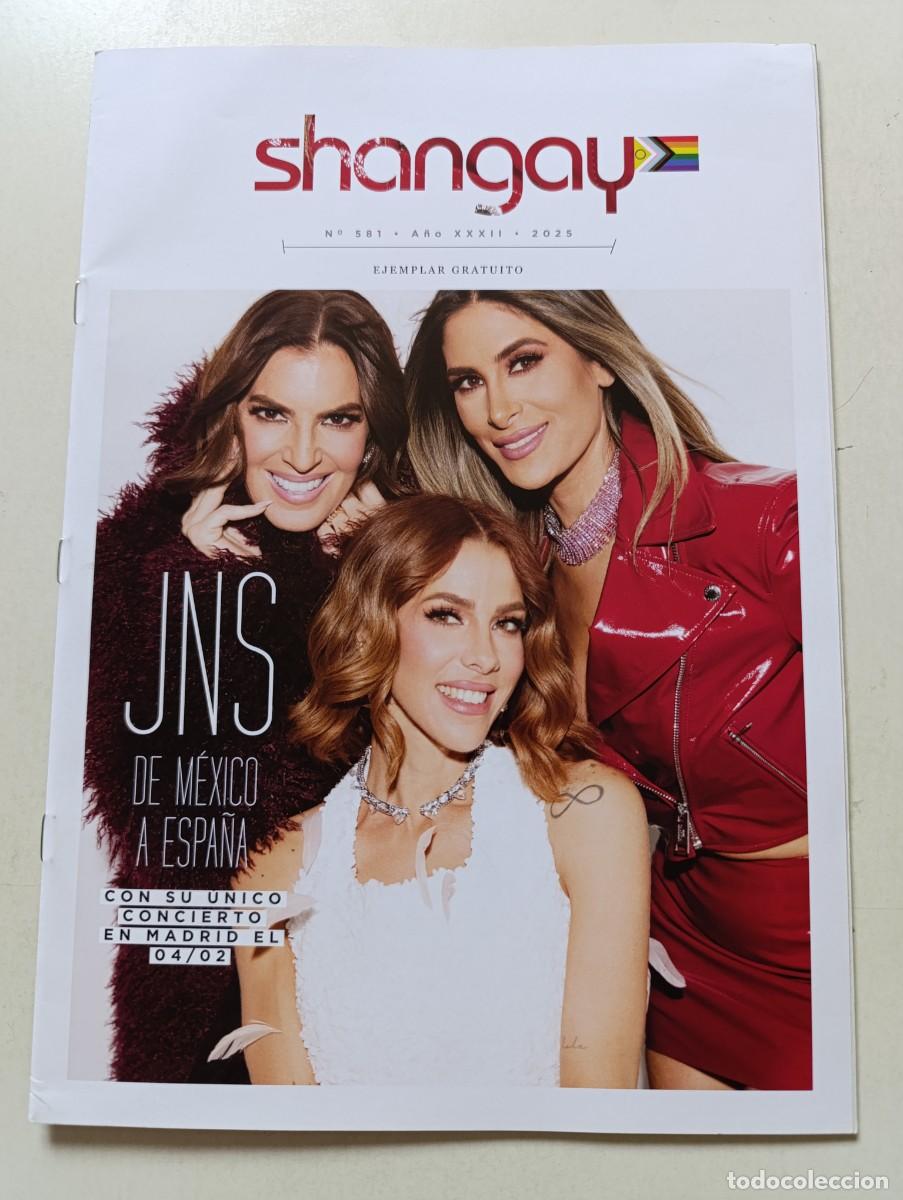 Coleccionismo de Revistas y Peri&oacute;dicos: Revista SHANGAY n&ordm; 581 JNS Elena Rose Turista Sueca Madonna Eduardo Casanova Jean-Guihen Queyras GAY