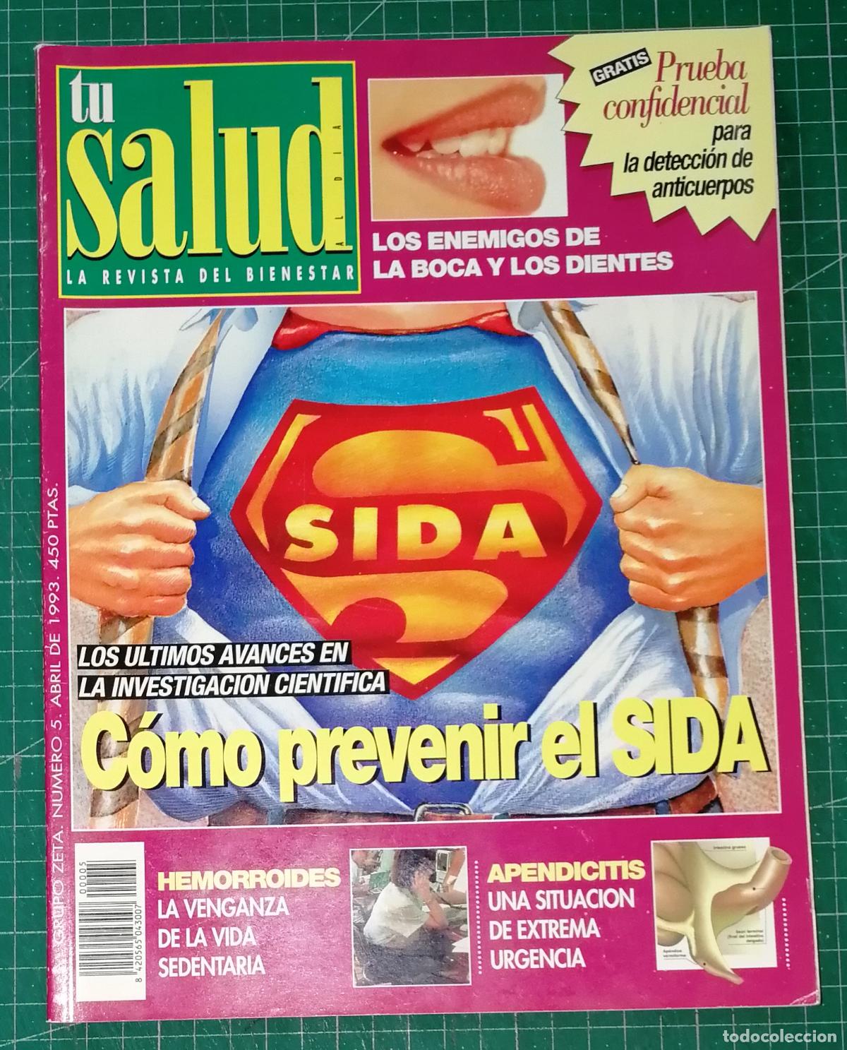 Collection Magazines and Newspapers: TU SALUD : LA REVISTA DEL BIENESTAR. N&ordm; 5. Abril 1993. - Grupo Zeta