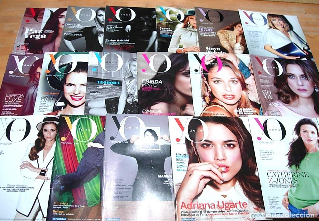 Coleccionismo de Revistas y Peri&oacute;dicos: Lote 17 Revistas YO DONA 2011-2012 en Catal&aacute;n en Catal&agrave; Completas