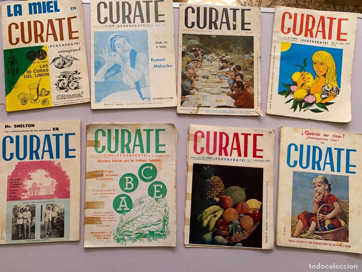 Coleccionismo de Revistas y Peri&oacute;dicos: Lote de 21 revistas de C&uacute;rate , del Profesor N.Capo