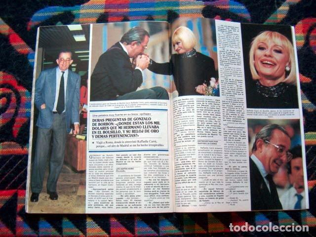 Coleccionismo de Revistas y Peri&oacute;dicos: Semana / RAFFAELLA CARRA, ROCIO DURCAL, MISS WORLD, MUNDO, LINDA GRAY, LOLA FLORES