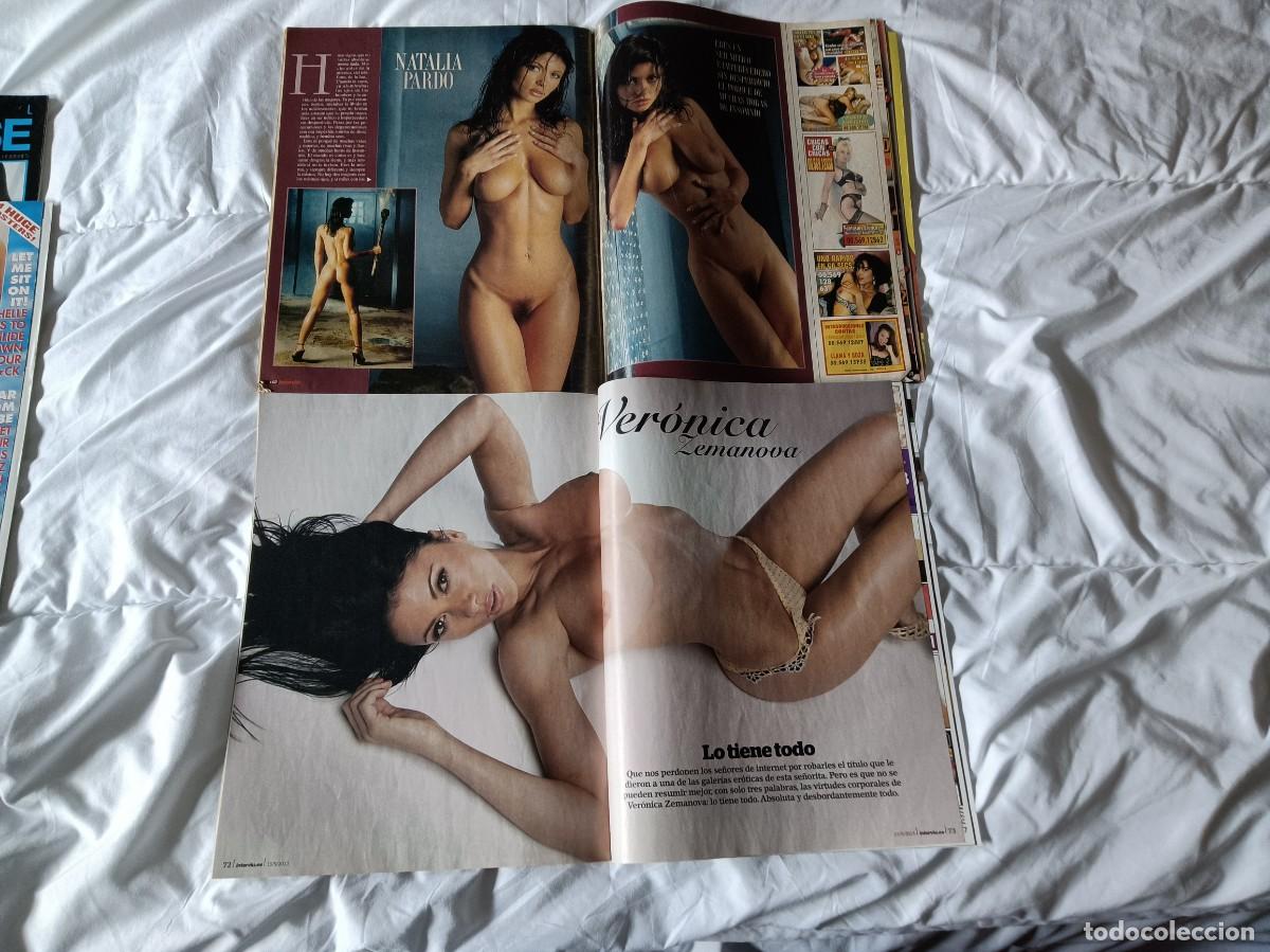 Coleccionismo de Revistas y Peri&oacute;dicos: 2 Revistas Interviu Veronika Veronica Zemanova Natalia Pardo Ania Noe Myriam Garcia Brito Cine X