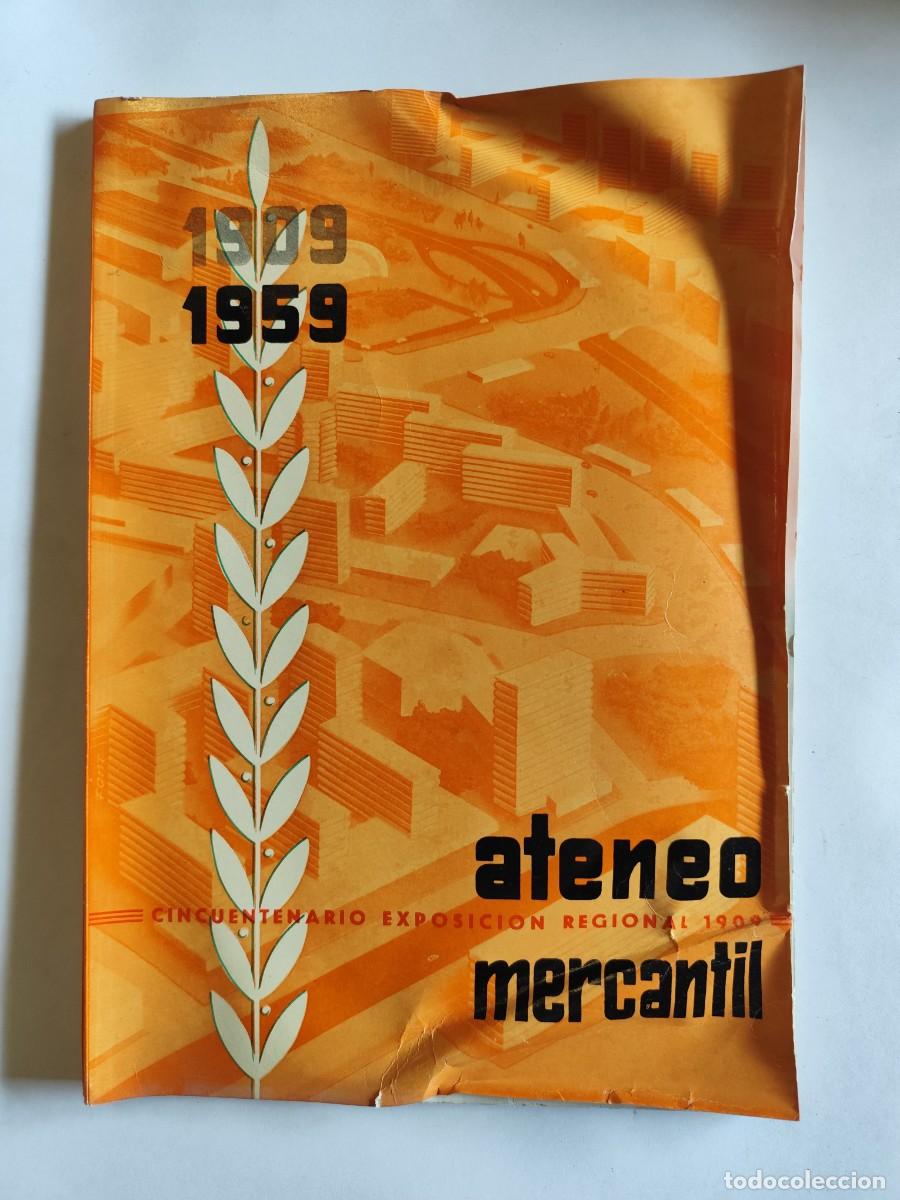 Coleccionismo de Revistas y Peri&oacute;dicos: ATENEO MERCANTIL VALENCIA 1909-1959. 50 EXPOSICION REGIONAL 1909. LAMINA DEL CARTEL 1909, V. CLIMENT