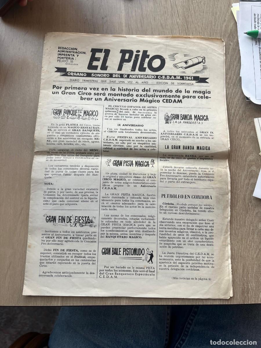 Coleccionismo de Revistas y Peri&oacute;dicos: Ilusionismo. Revista del CEDAM. el Pito