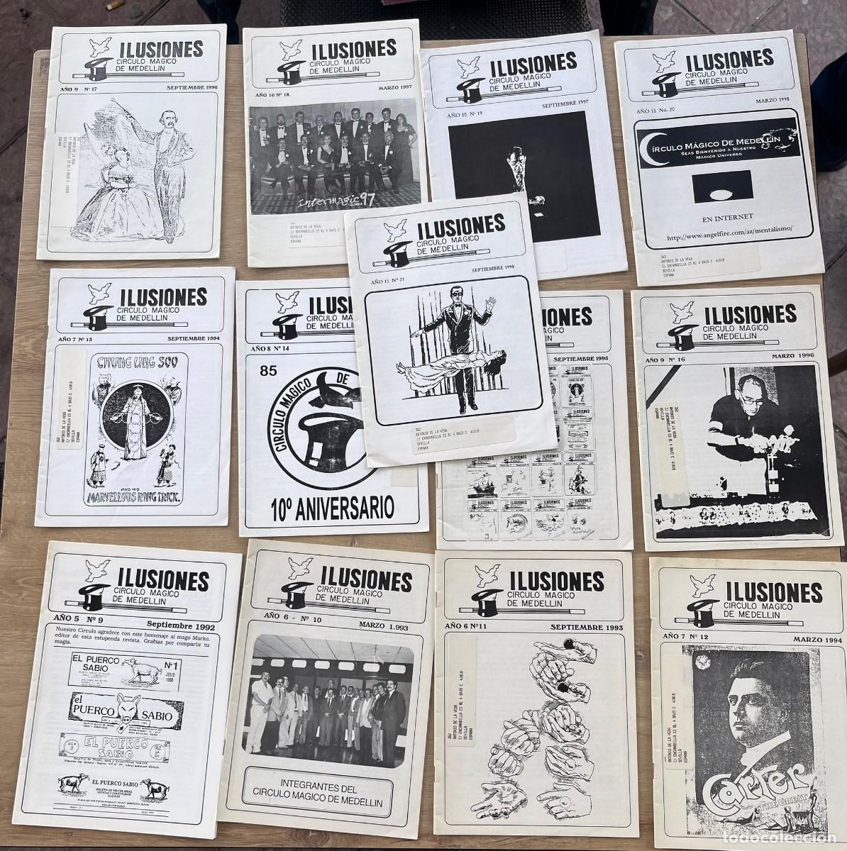 Collectionnisme de Revues et Journaux: Ilusionismo. Revista Ilusiones. Circulo M&agrave;gico de Medell&igrave;n