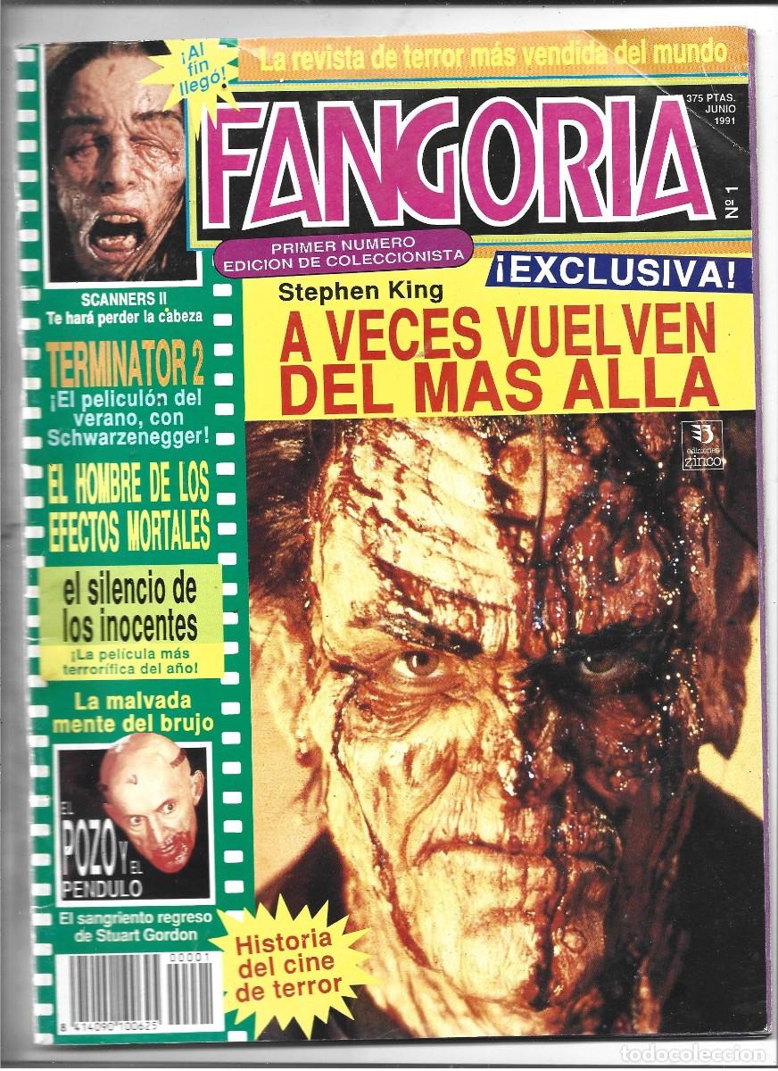 Coleccionismo de Revistas y Peri&oacute;dicos: FANGORIA REVISTA DEL TERROR EN EL CINE N&ordm; 1