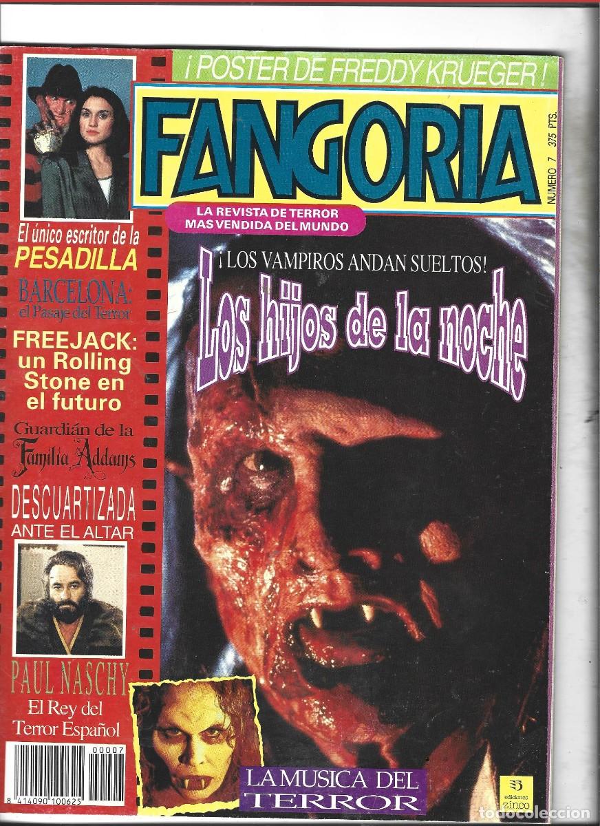 Coleccionismo de Revistas y Peri&oacute;dicos: FANGORIA REVISTA DEL TERROR EN EL CINE N&ordm; 7