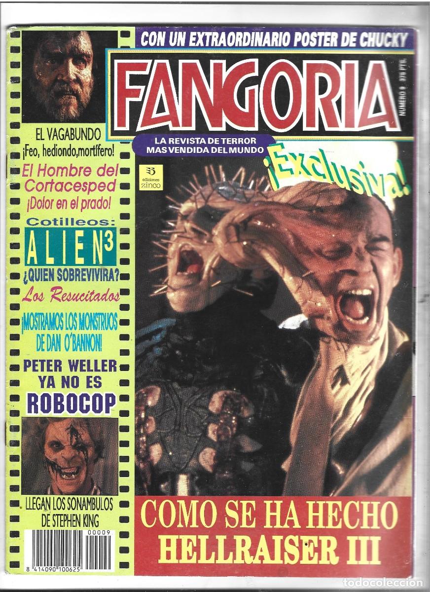 Coleccionismo de Revistas y Peri&oacute;dicos: FANGORIA REVISTA DEL TERROR EN EL CINE N&ordm; 9