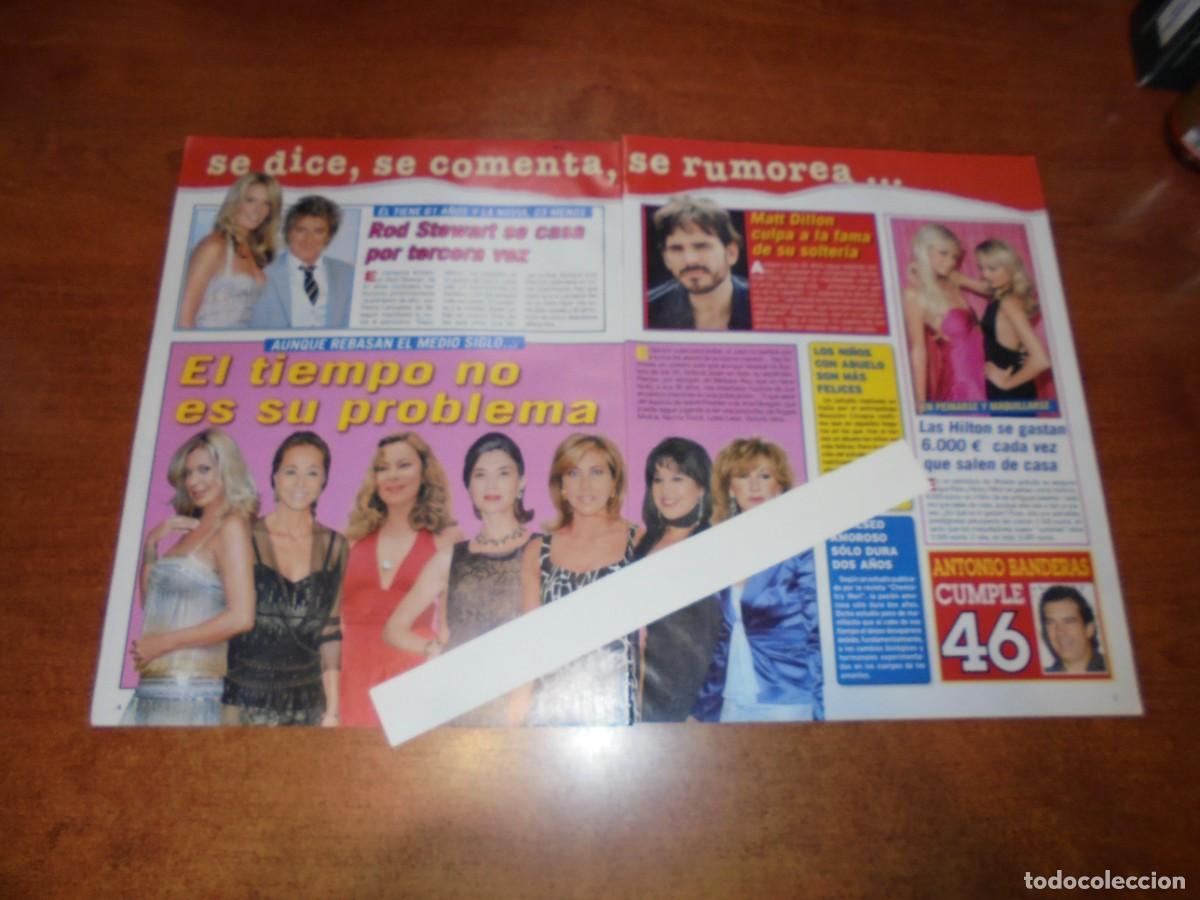 Coleccionismo de Revistas y Peri&oacute;dicos: CLIPPING 2006: ANA OBREG&Oacute;N. ISABEL PREYSLER. B&Aacute;RBARA REY. ROD STEWART. MADONNA. LAS HILTON. BRIITNEY