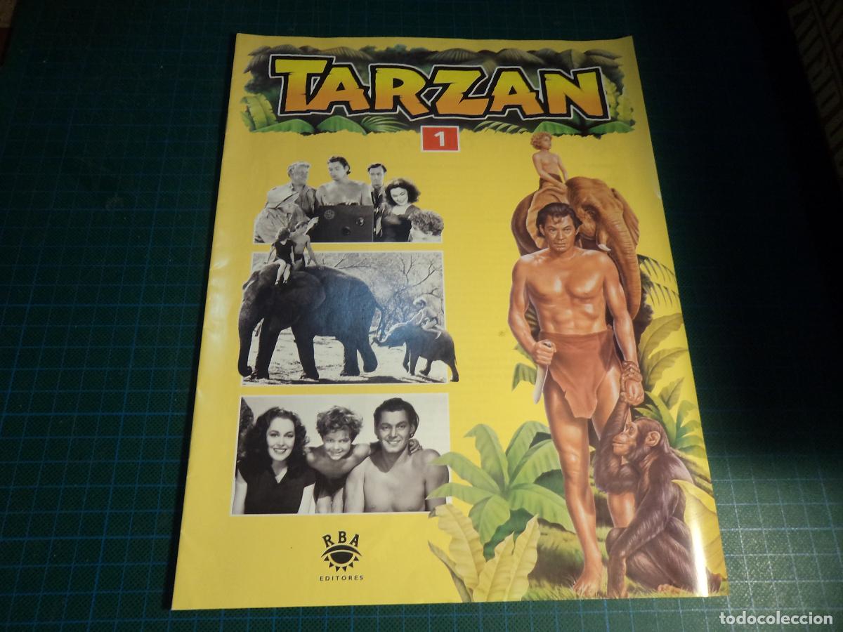 Coleccionismo de revistas y peri&oacute;dicos: Tarzan. N&ordm; 1. Sinopsis y fotos. RBA. (Ref. 5-B)