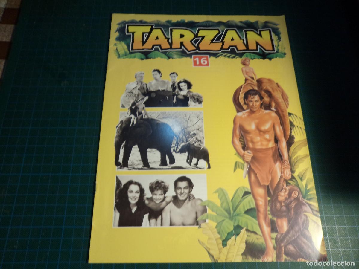 Coleccionismo de revistas y peri&oacute;dicos: Tarzan. N&ordm; 16. Sinopsis y fotos. RBA. (Ref. 5-B)