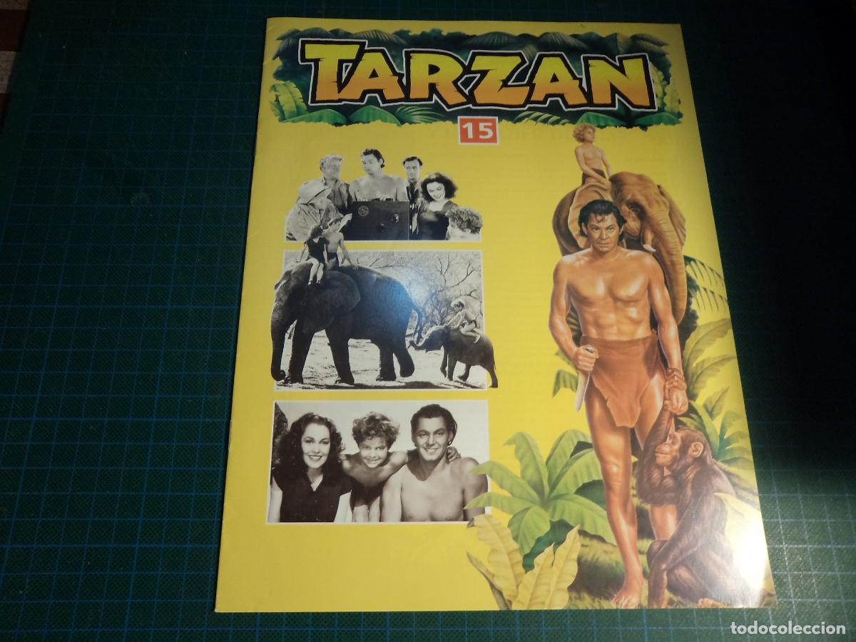 Coleccionismo de revistas y peri&oacute;dicos: Tarzan. N&ordm; 15. Sinopsis y fotos. RBA. (Ref. 5-B)