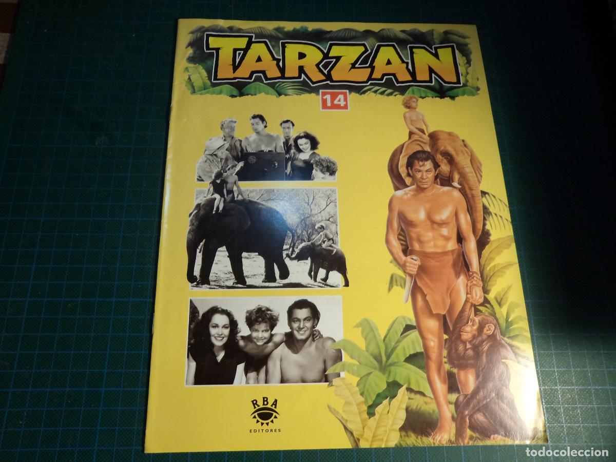 Coleccionismo de revistas y peri&oacute;dicos: Tarzan. N&ordm; 14. Sinopsis y fotos. RBA. (Ref. 5-B)