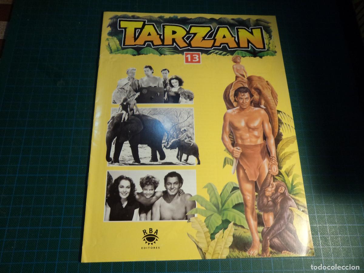 Coleccionismo de revistas y peri&oacute;dicos: Tarzan. N&ordm; 13. Sinopsis y fotos. RBA. (Ref. 5-B)