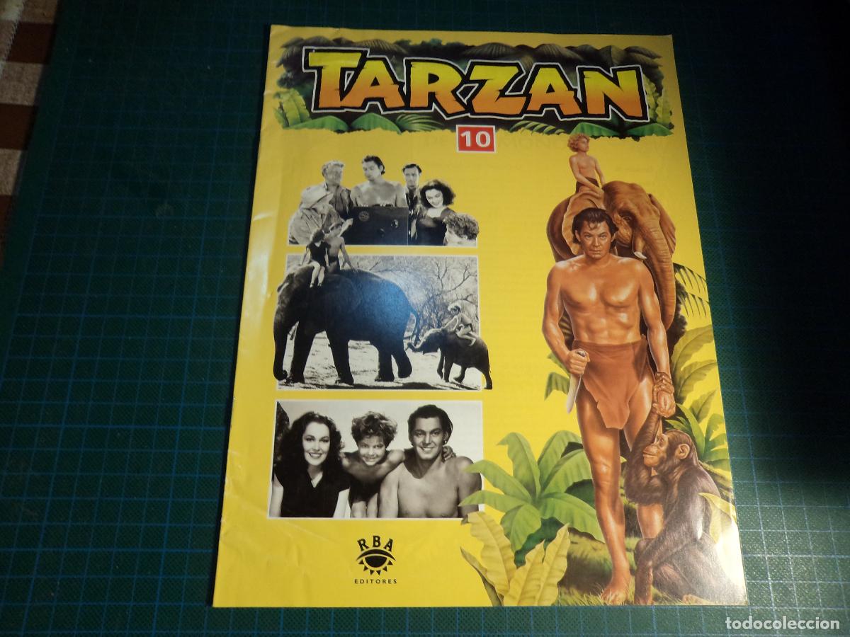 Coleccionismo de Revistas y Peri&oacute;dicos: Tarzan. N&ordm; 10. Sinopsis y fotos. RBA. (Ref. 5-B)