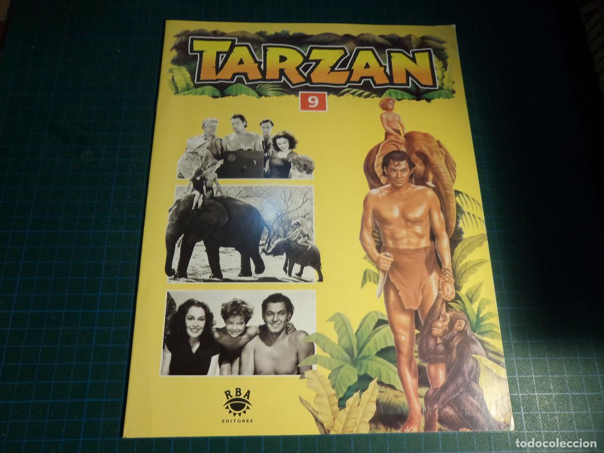 Coleccionismo de Revistas y Peri&oacute;dicos: Tarzan. N&ordm; 9. Sinopsis y fotos. RBA. (Ref. 5-B)