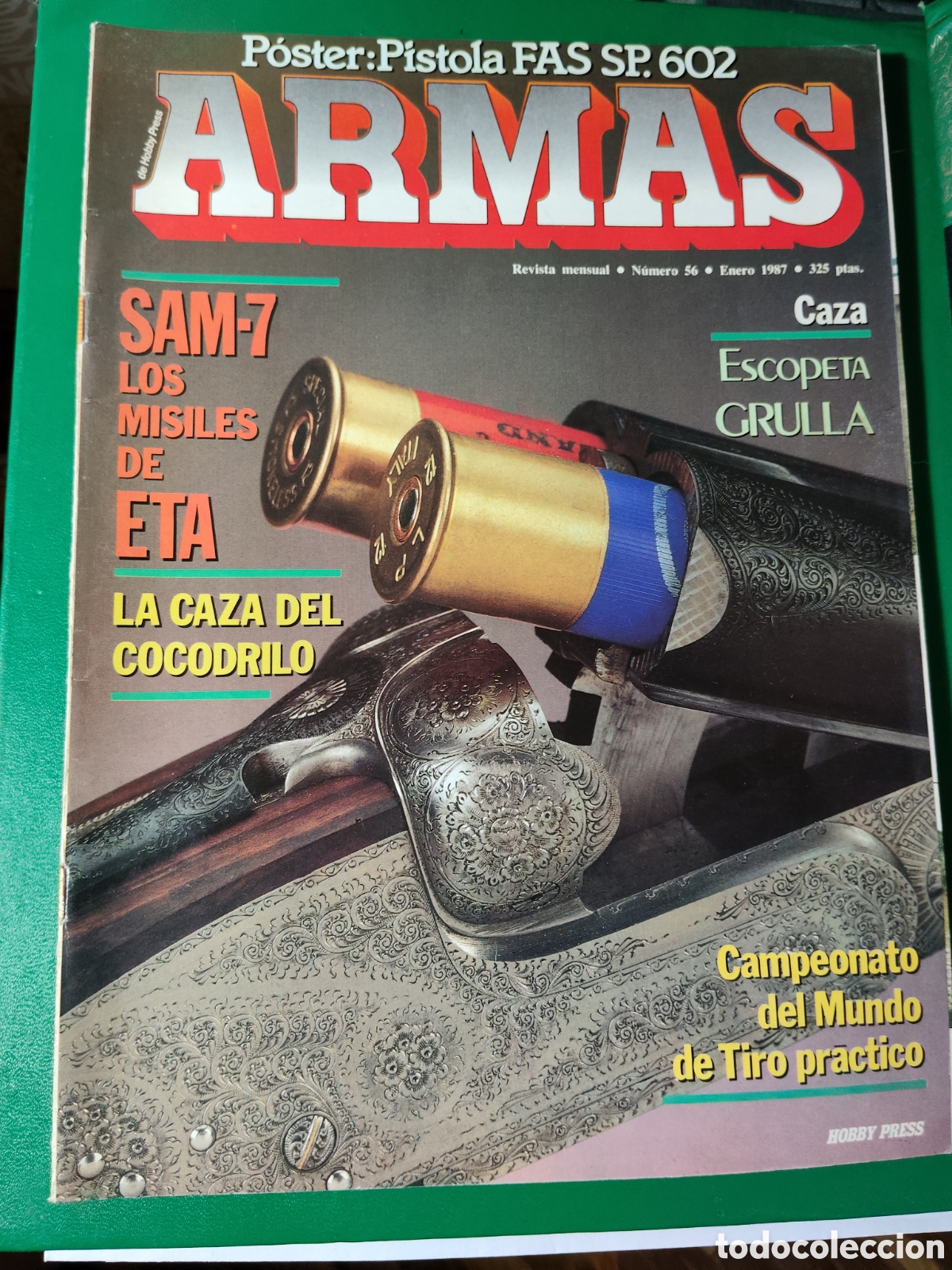 Coleccionismo de Revistas y Peri&oacute;dicos: REVISTA ARMAS N&deg;56 p&oacute;ster pistola Fas SP.602