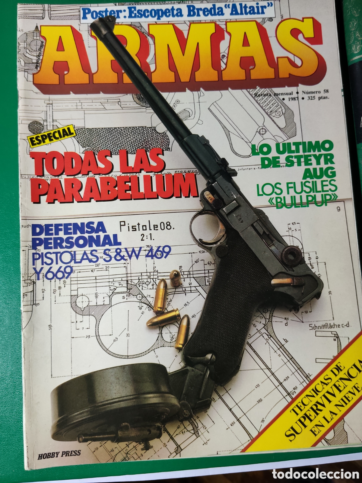 Coleccionismo de Revistas y Peri&oacute;dicos: REVISTA ARMAS N&deg;58 p&oacute;ster Breda Altair