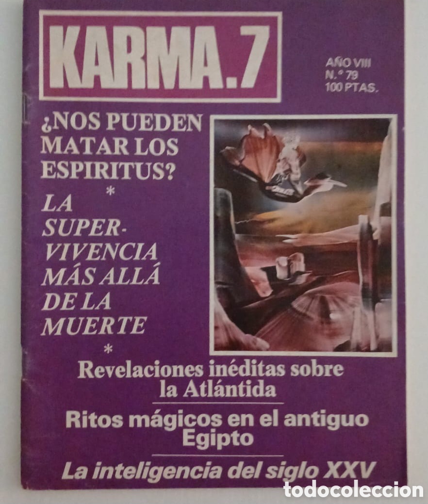 Coleccionismo de Revistas y Peri&oacute;dicos: REVISTA KARMA 7 N&deg;79