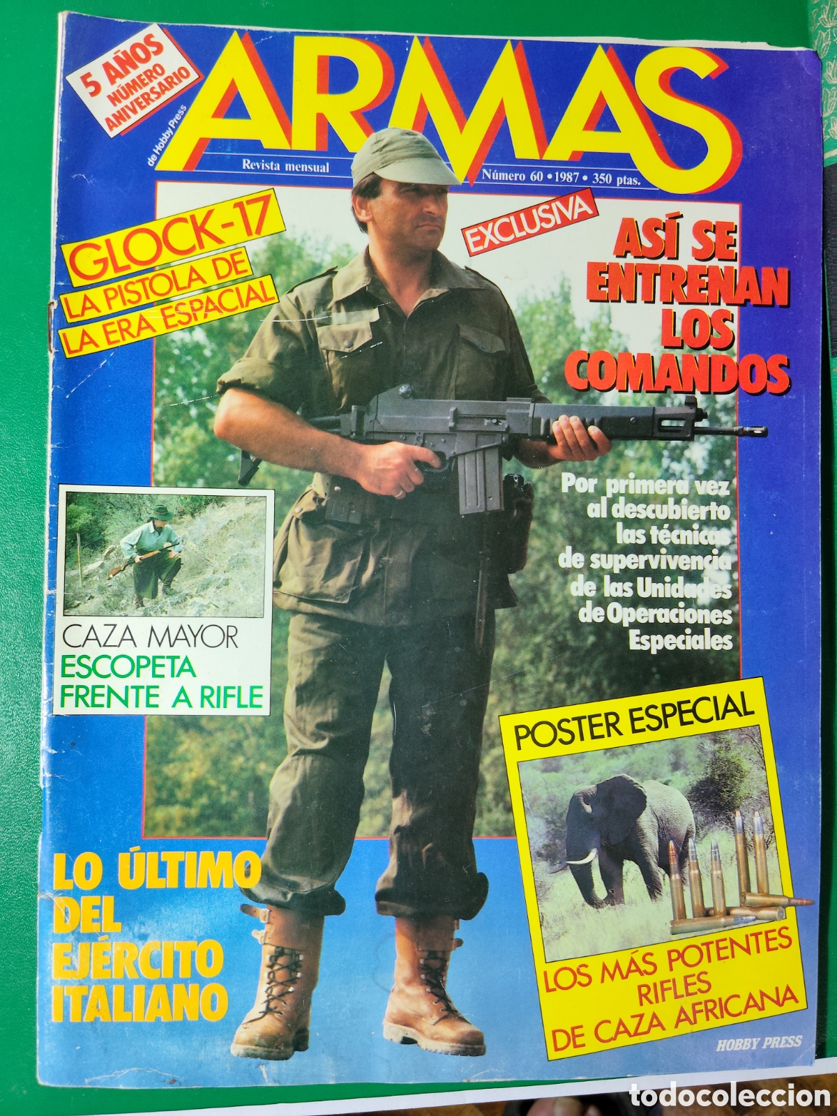 Coleccionismo de Revistas y Peri&oacute;dicos: REVISTA ARMAS N&deg;60 p&oacute;ster especial